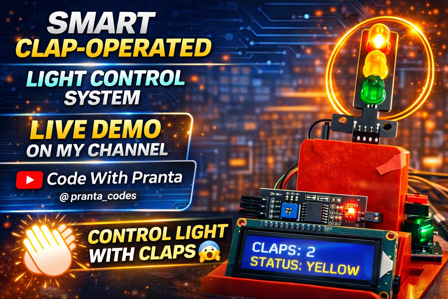 Clap-to-Light Interface